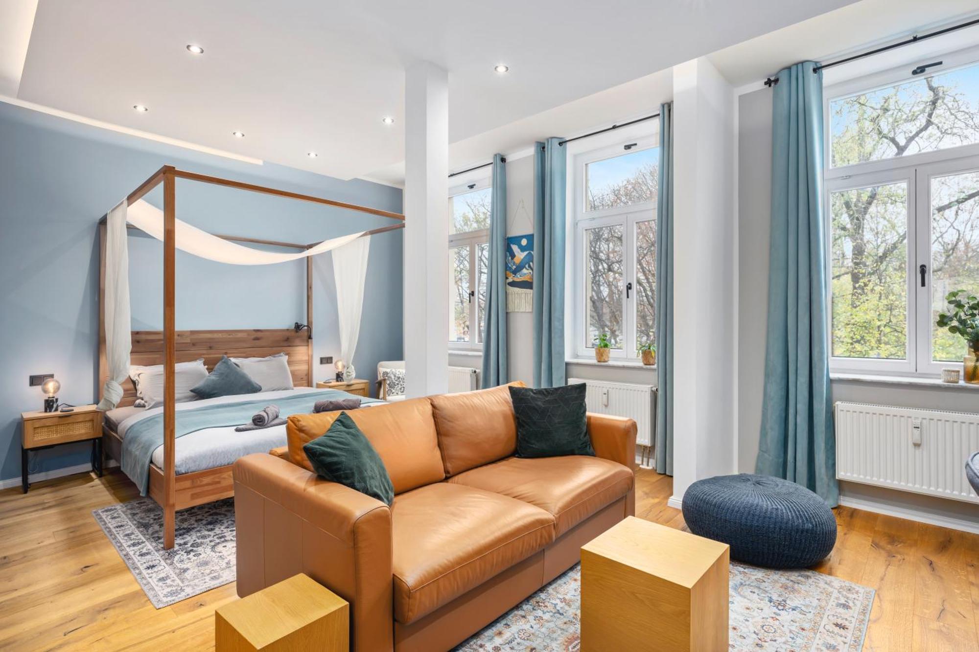 Edler Wohnraum Luxurioeses Stadtstudio Mit Balkon, Kaffeevollautomat & Klima Цвікау Екстер'єр фото